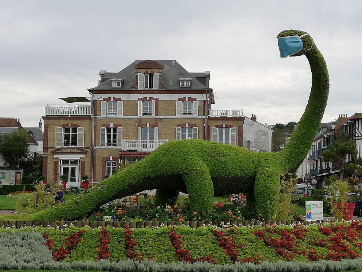 A La "Georgette" Et Son Jardin Avec Parking Daire Villers-sur-Mer Dış mekan fotoğraf