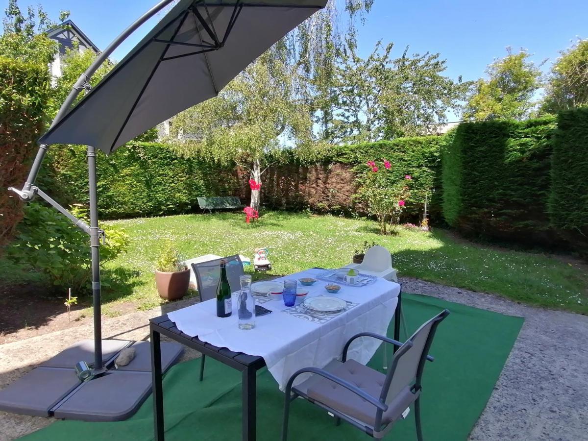 A La "Georgette" Et Son Jardin Avec Parking Daire Villers-sur-Mer Dış mekan fotoğraf